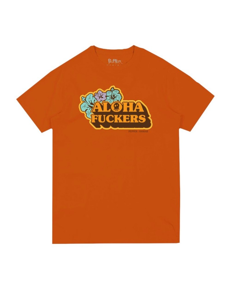 Pepper Aloha Orange Tee $11.20 Shirts