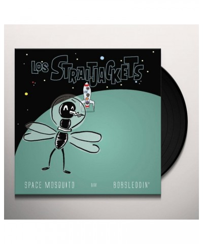 Los Straitjackets SAPCE MOSQUITO B/W BOBSLEDDIN' Vinyl Record $6.11 Vinyl