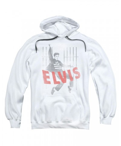 Elvis Presley Hoodie | ICONIC POSE Pull-Over Sweatshirt $12.16 Sweatshirts