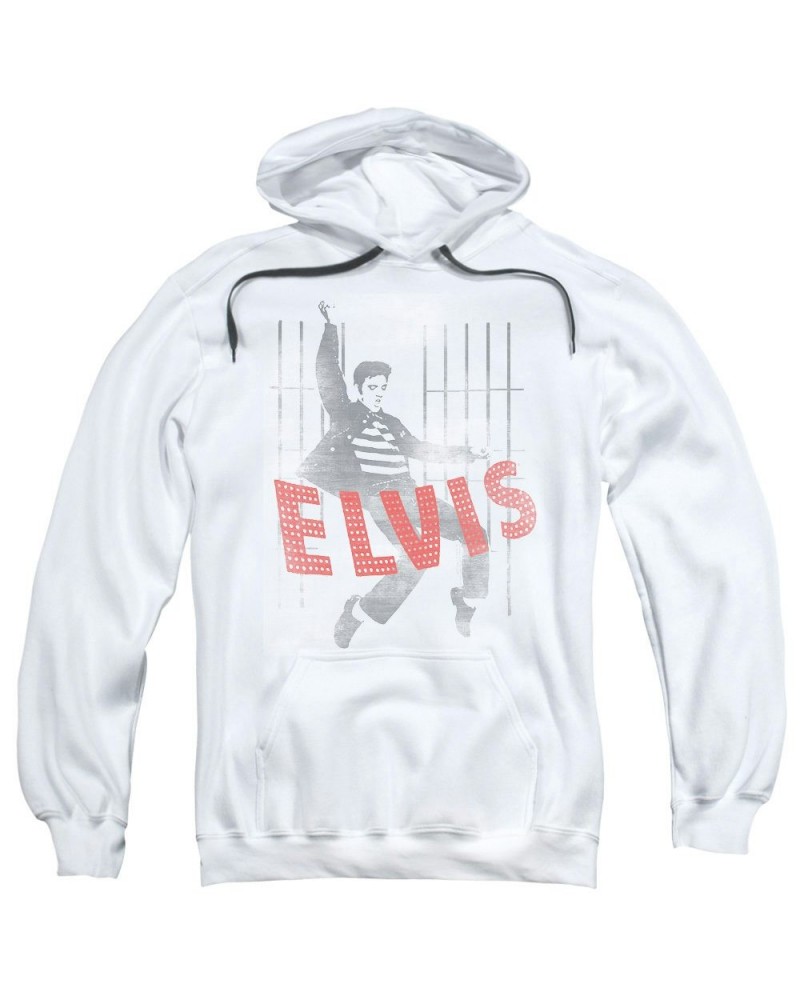 Elvis Presley Hoodie | ICONIC POSE Pull-Over Sweatshirt $12.16 Sweatshirts