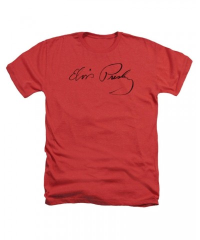 Elvis Presley Tee | SIGNATURE SKETCH Premium T Shirt $5.58 Shirts