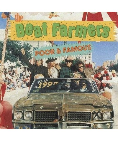 The Beat Farmers Poor And Famous Vinyl Record $10.56 Vinyl