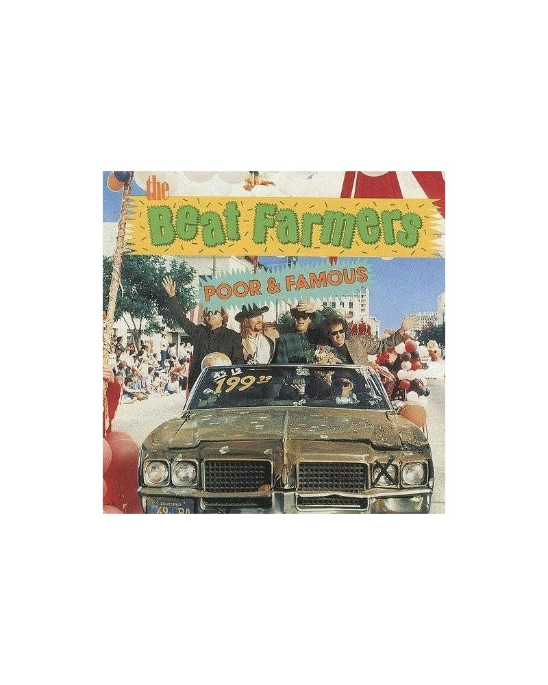 The Beat Farmers Poor And Famous Vinyl Record $10.56 Vinyl