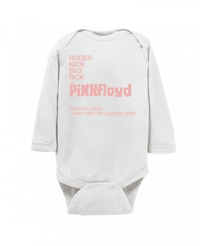 Pink Floyd Long Sleeve Bodysuit | Album Cover Featuring Arnold Layne Bodysuit $11.16 Shirts