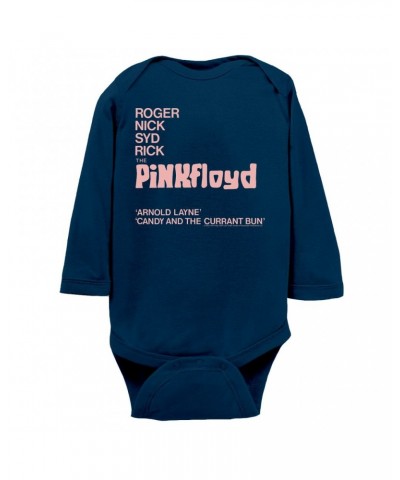 Pink Floyd Long Sleeve Bodysuit | Album Cover Featuring Arnold Layne Bodysuit $11.16 Shirts