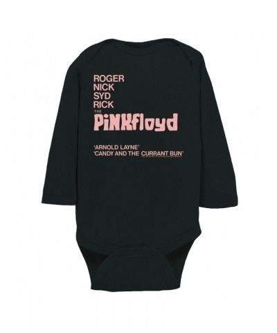 Pink Floyd Long Sleeve Bodysuit | Album Cover Featuring Arnold Layne Bodysuit $11.16 Shirts