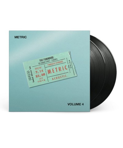 Metric Live at The Funhouse: Volume 4 2x12" Vinyl (Black) Limited Edition $26.65 Vinyl