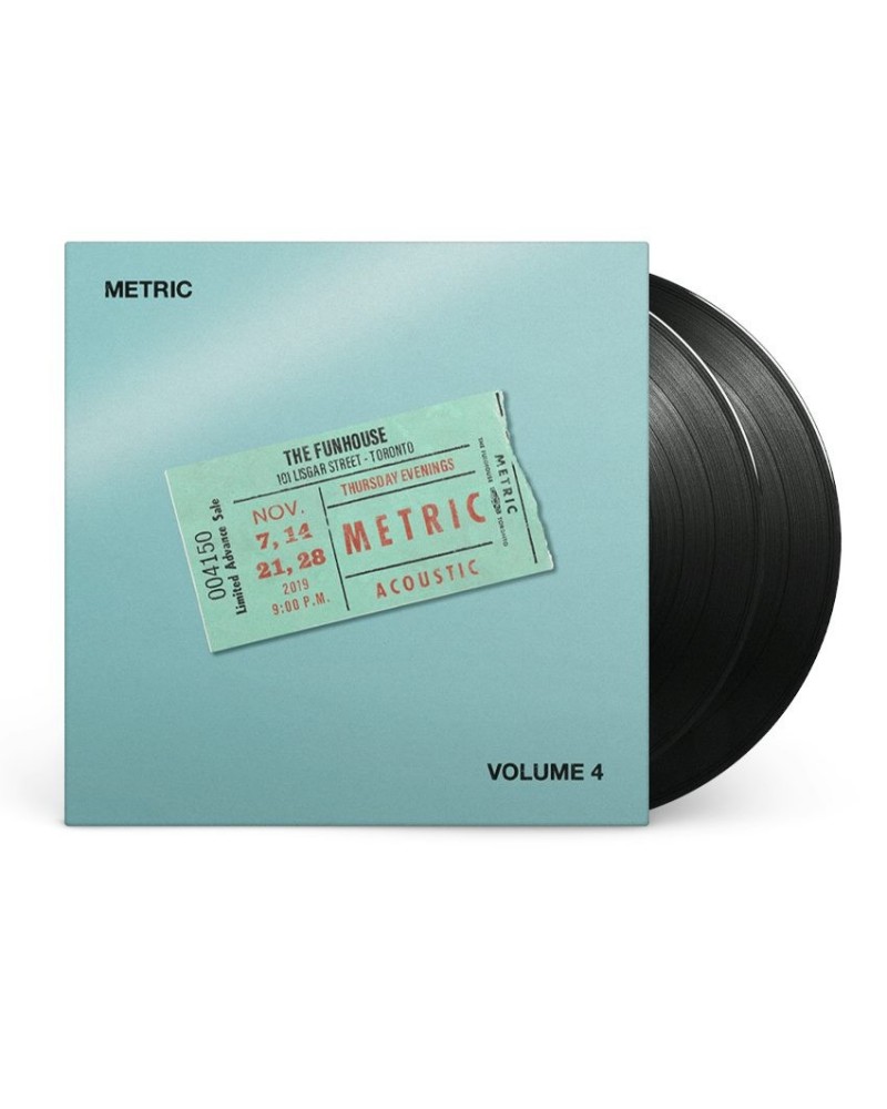 Metric Live at The Funhouse: Volume 4 2x12" Vinyl (Black) Limited Edition $26.65 Vinyl