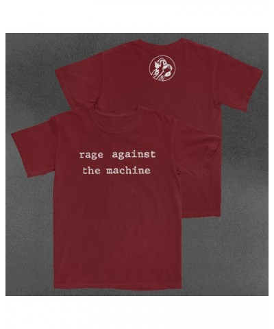 Rage Against The Machine Typewriter Molotov T-Shirt $11.40 Shirts