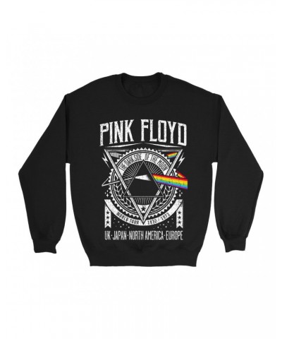 Pink Floyd Sweatshirt | Dark Side Of The Moon World Tour 1972-1973 Sweatshirt $11.53 Sweatshirts