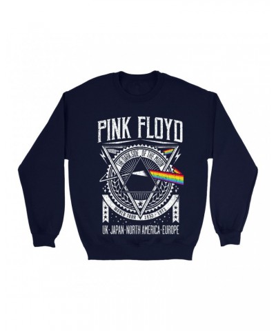 Pink Floyd Sweatshirt | Dark Side Of The Moon World Tour 1972-1973 Sweatshirt $11.53 Sweatshirts