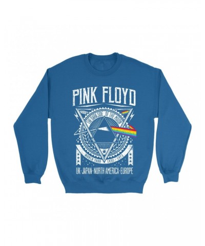 Pink Floyd Sweatshirt | Dark Side Of The Moon World Tour 1972-1973 Sweatshirt $11.53 Sweatshirts