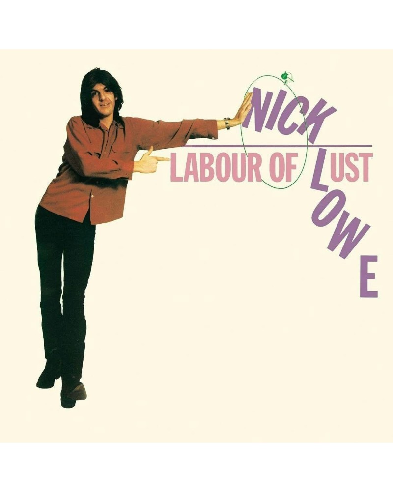 Nick Lowe Labour Of Lust Vinyl Record $10.00 Vinyl