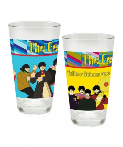 The Beatles Yellow Submarine 16 oz. Pint Glass Set $8.17 Drinkware