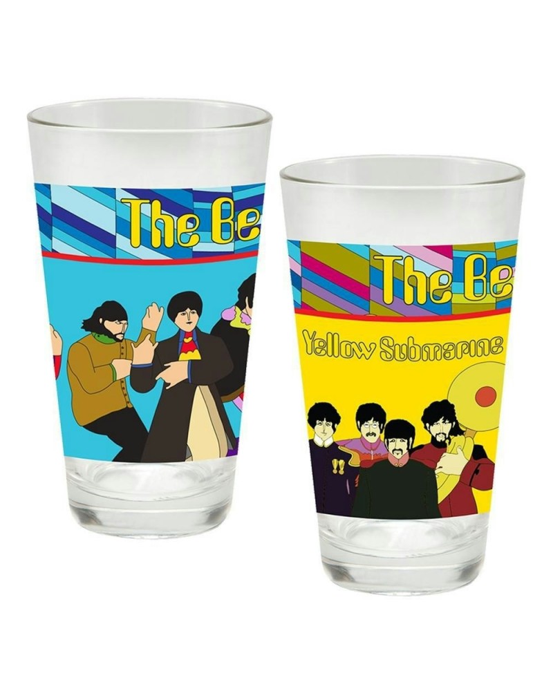 The Beatles Yellow Submarine 16 oz. Pint Glass Set $8.17 Drinkware