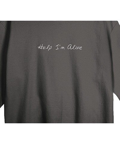 Metric Help I'm Alive Embroidered Crewneck Limited Edition $25.00 Sweatshirts