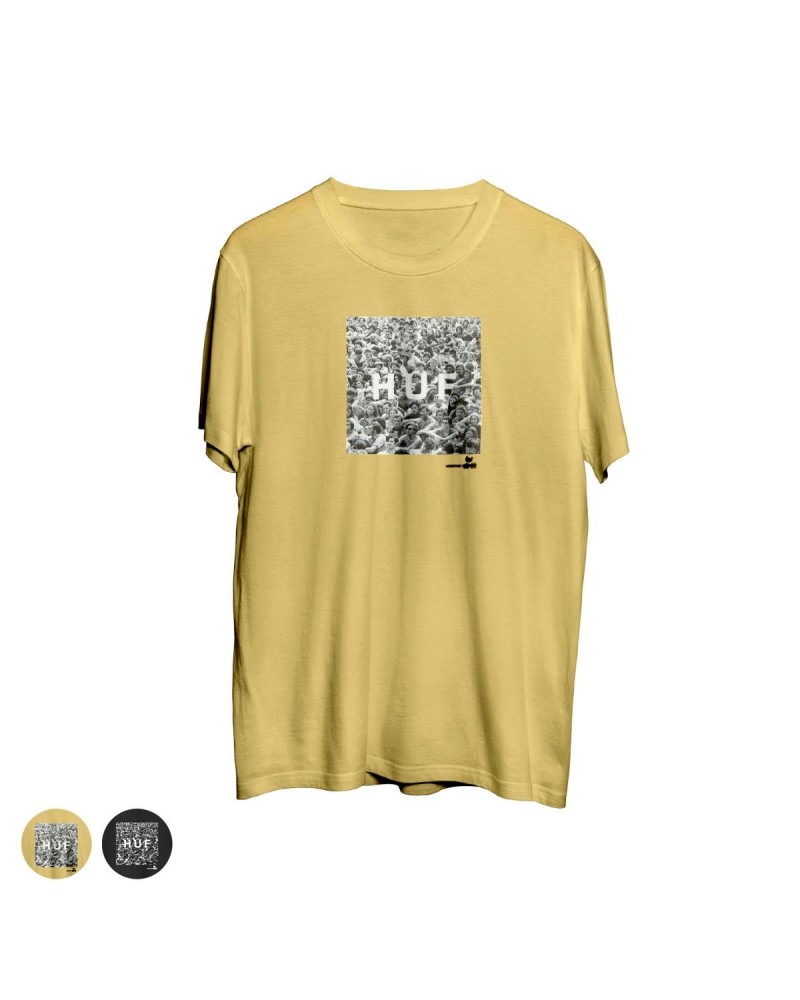 Woodstock x HUF Box Logo T-shirt $16.32 Shirts