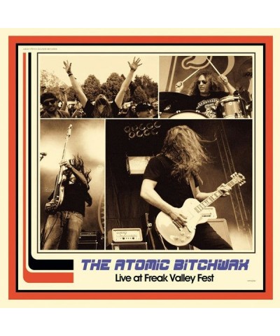 The Atomic Bitchwax LP - Live At Freak Valley Fest (Colored Striped Yellow-Violet-Red Vinyl) $19.89 Vinyl