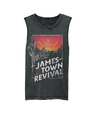 Jamestown Revival Women's Cactus Muscle Tank $11.50 Shirts