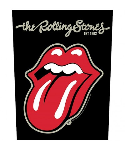 The Rolling Stones Plastered Tongue' Back Patch $9.20 Accessories