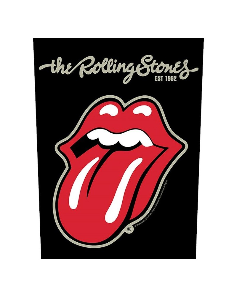 The Rolling Stones Plastered Tongue' Back Patch $9.20 Accessories