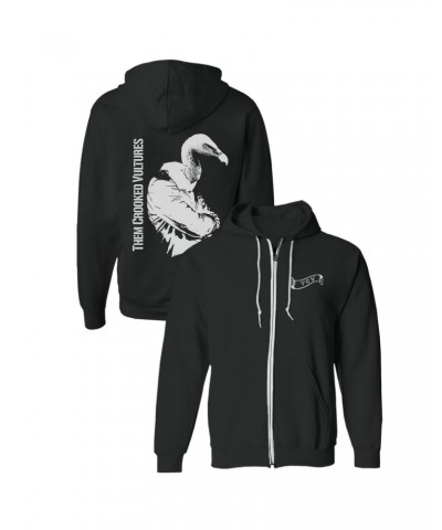 Them Crooked Vultures Turn Your Back Zip Hoodie $17.10 Sweatshirts