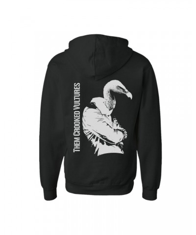 Them Crooked Vultures Turn Your Back Zip Hoodie $17.10 Sweatshirts